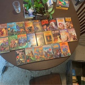 Lot of 24 paperback books by Piers Anthony